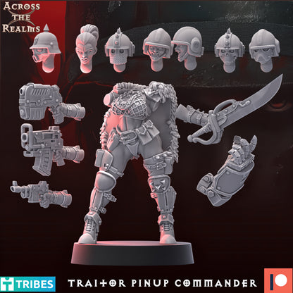 Traitor Pinups - Traitor Pinup Commander