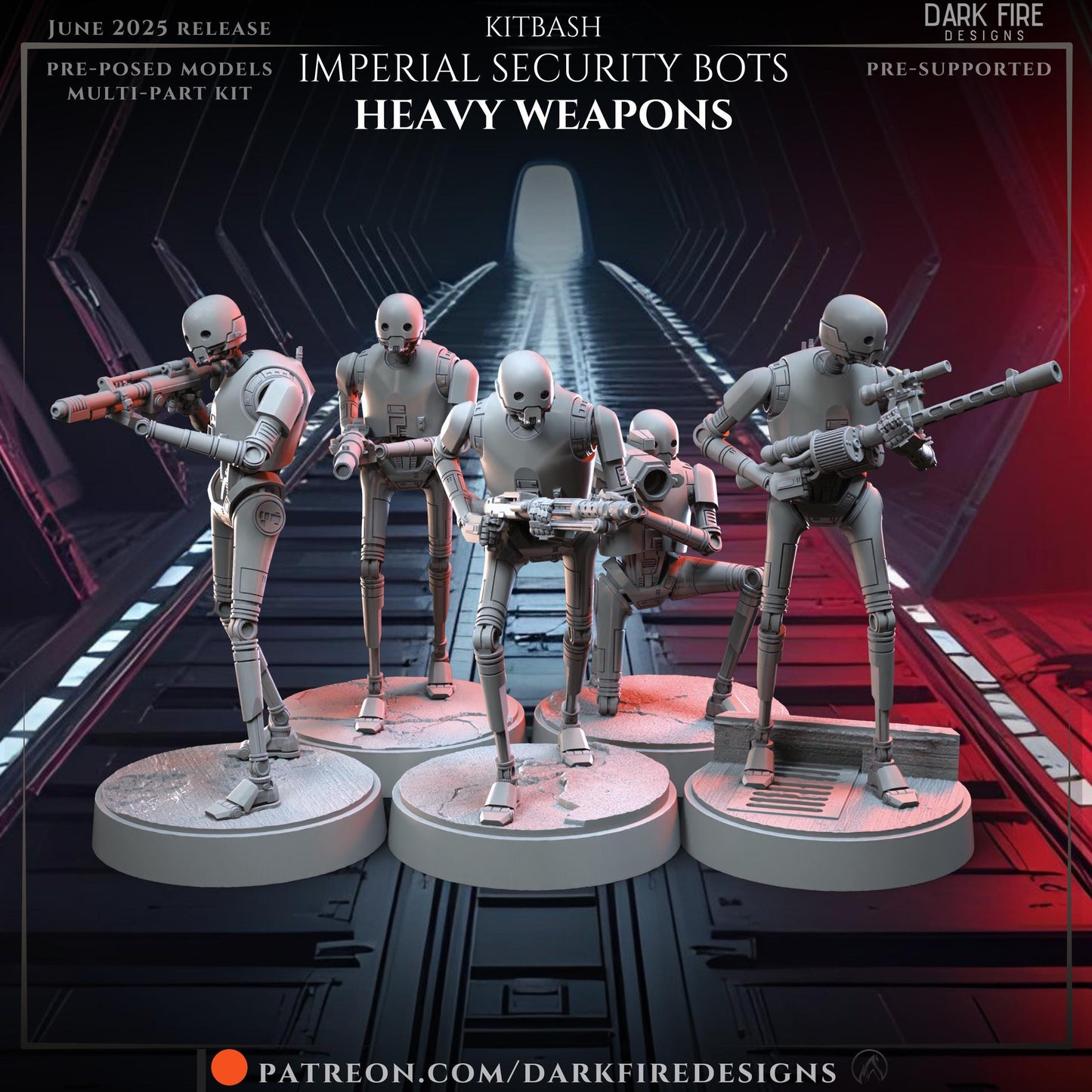Imperial Security Bots Heavy Weapons