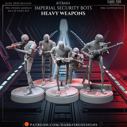 Imperial Security Bots Heavy Weapons