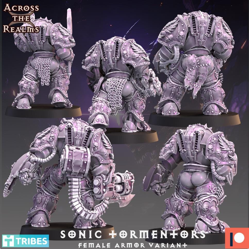 Sonic Tormentors Male and Female