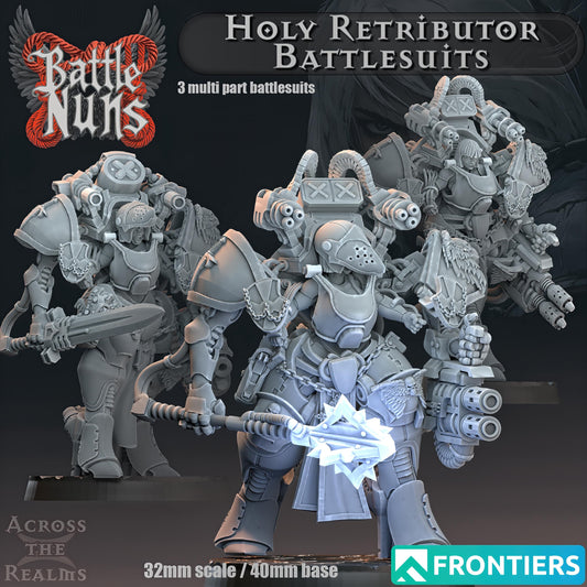Battle Nuns - Holy Retributor Battlesuits Guns
