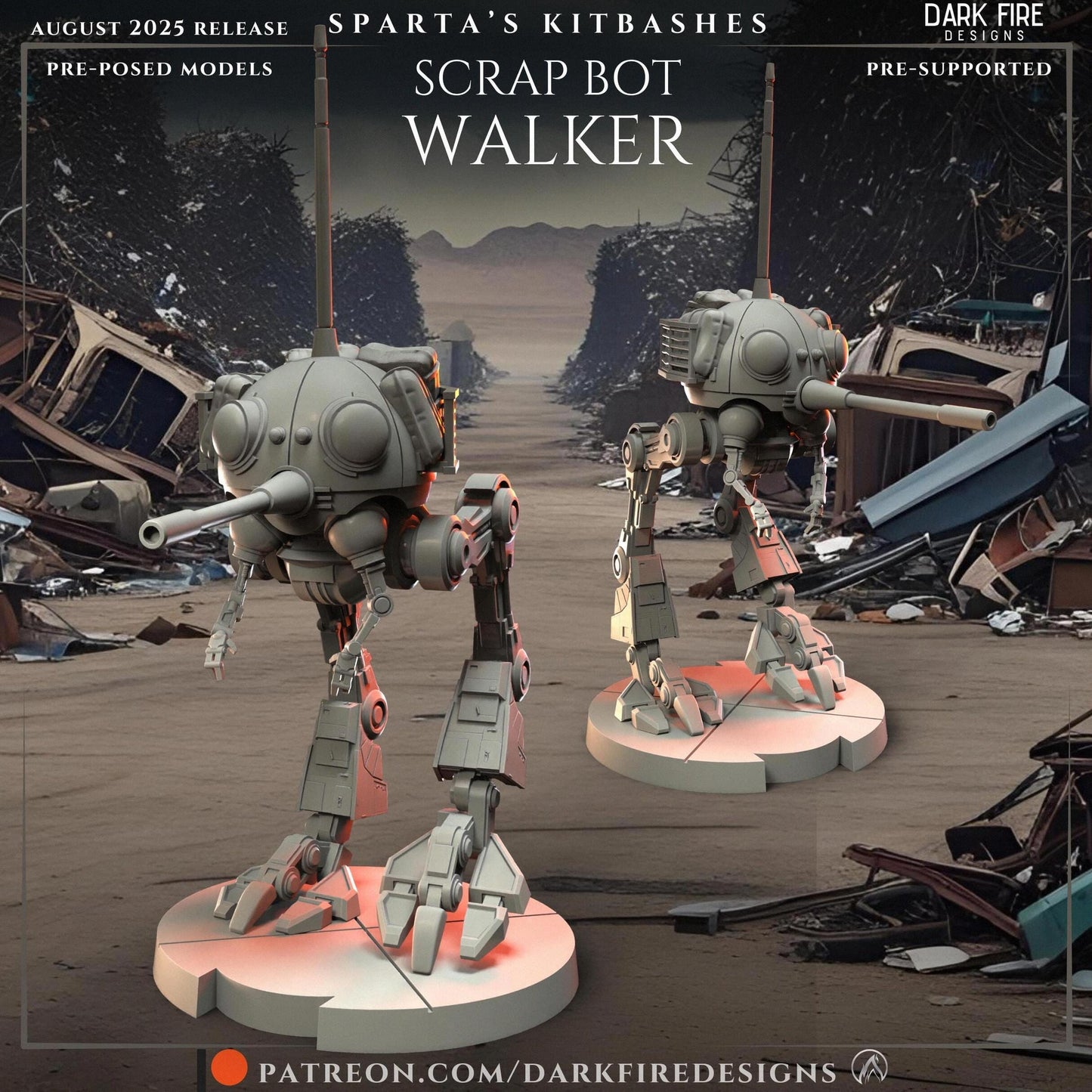 1x Scrap Bot Walker