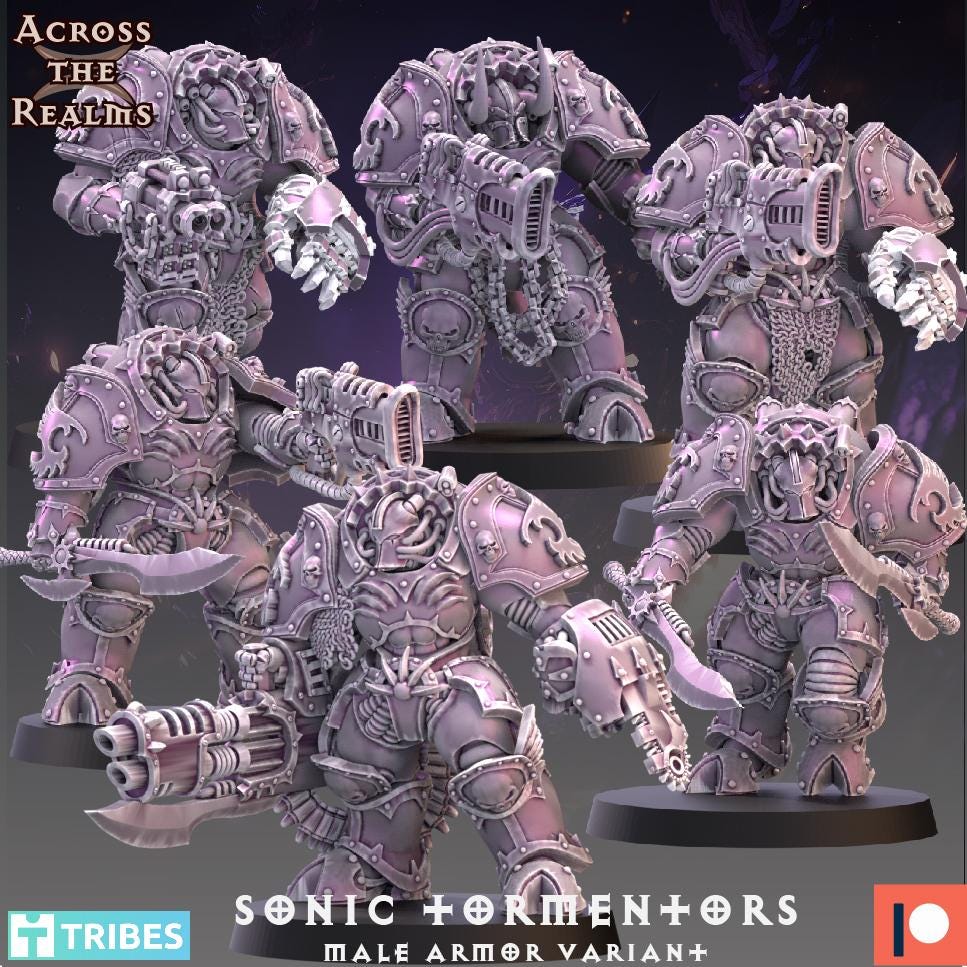 Sonic Tormentors Male and Female