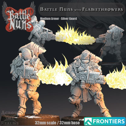 Battle Nuns - Flamethrowers