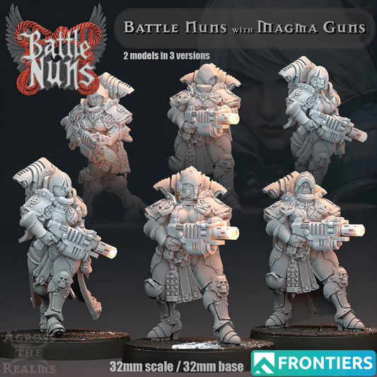 Battle Nuns - Magma Guns
