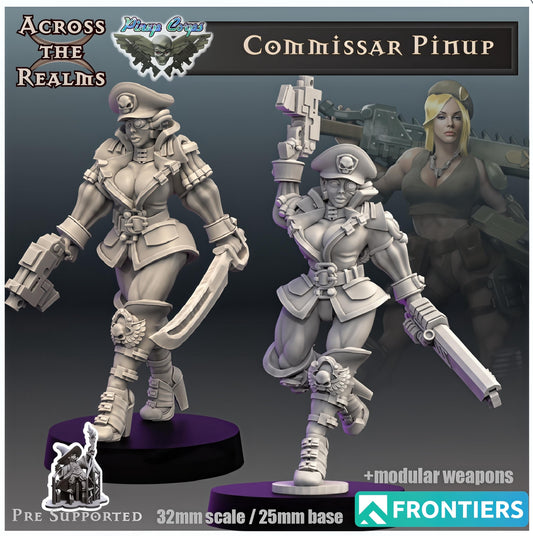 Pinup Corps Commissar Pinup