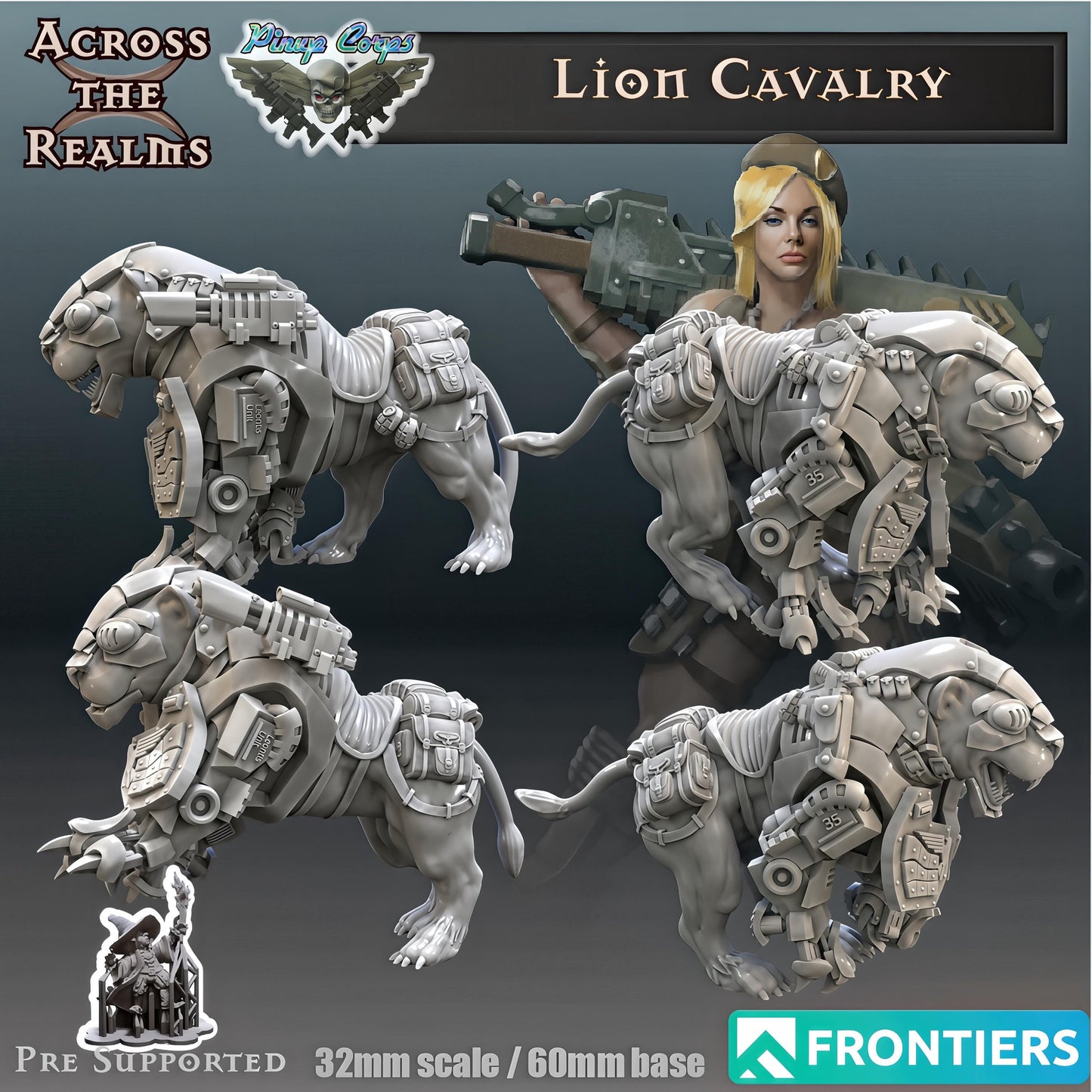 Pinup Corps Lion Cavalry
