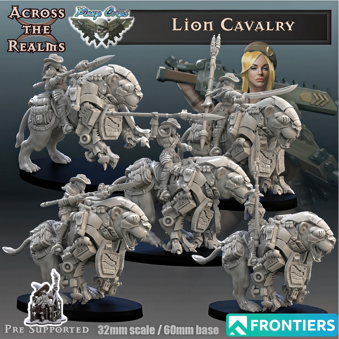 Pinup Corps Lion Cavalry