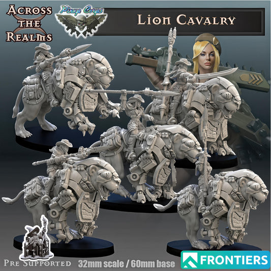 Pinup Corps Lion Cavalry