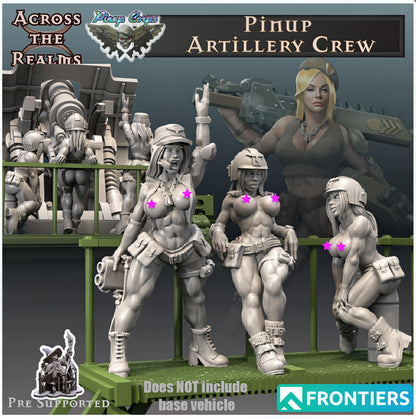 Pinup Corps Pinup Artillery Crew