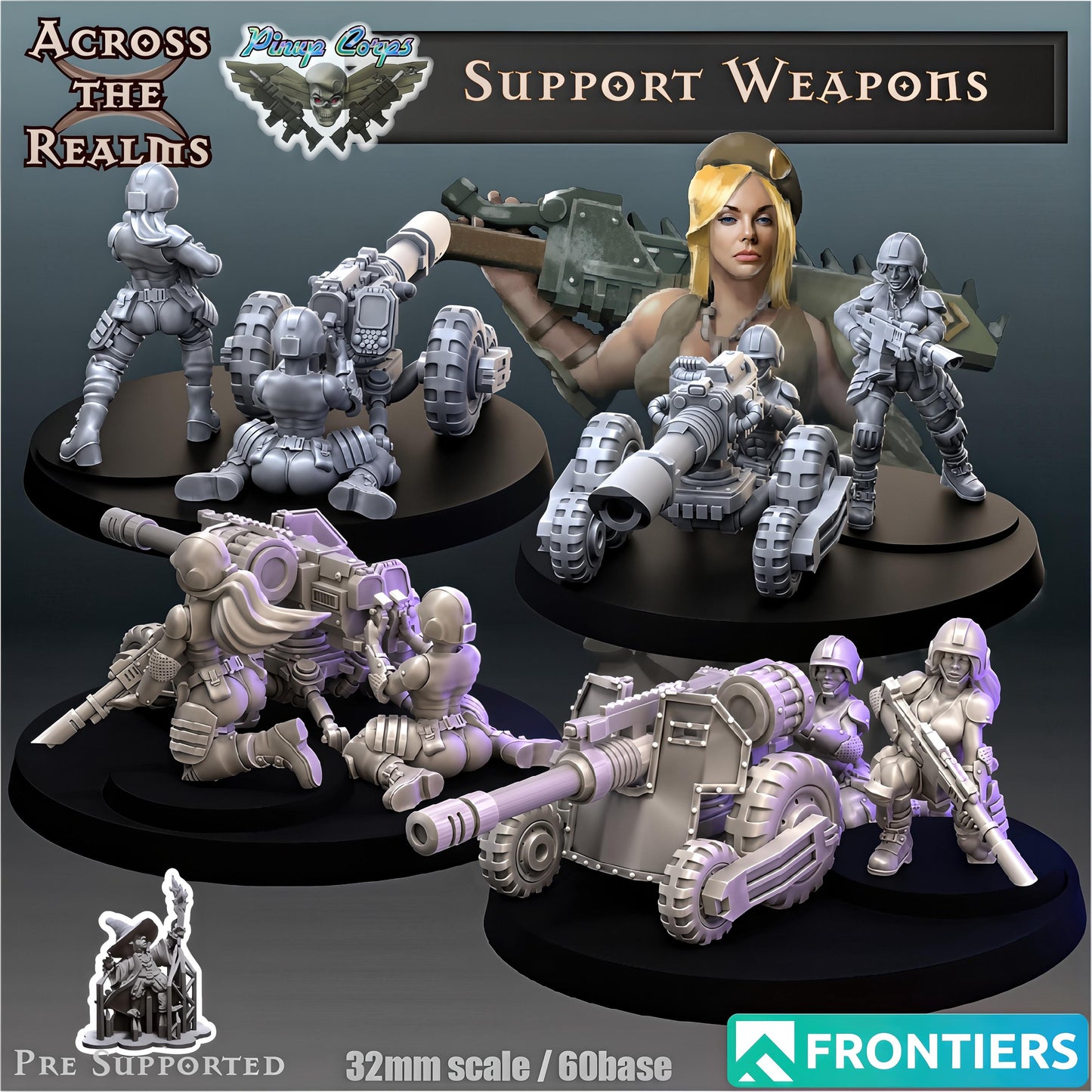 Pinup Corps Support Weapons