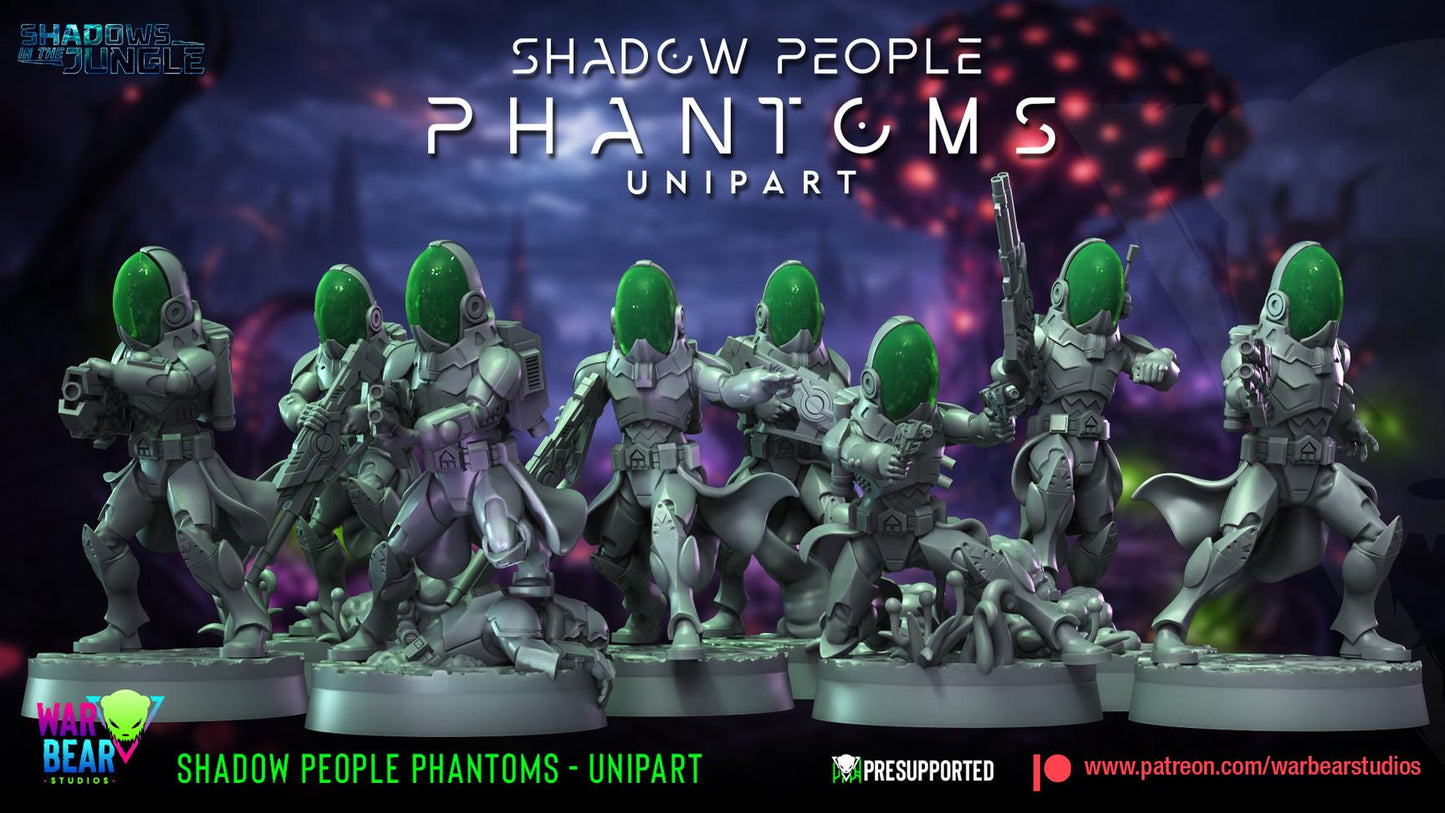 Shadow People Phantoms 19x