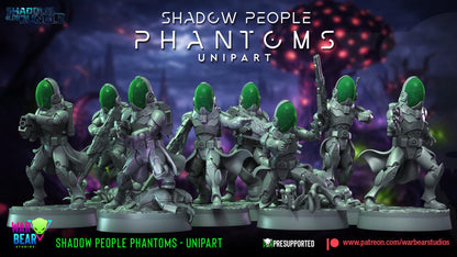 Shadow People Phantoms 19x