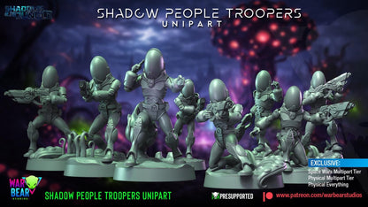 Shadow People Troopers