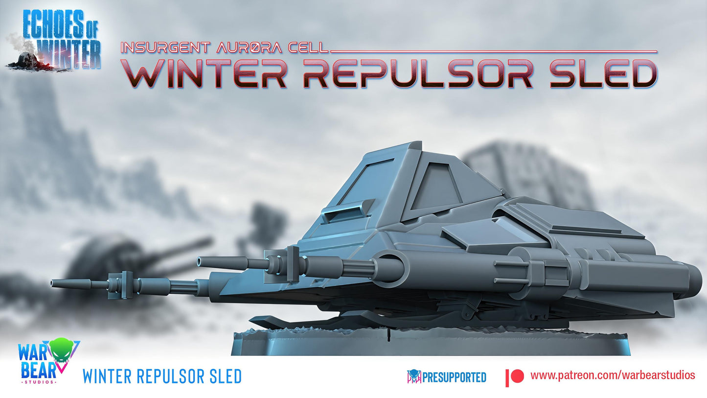 Winter Repulsor Sled by War Bear Studios