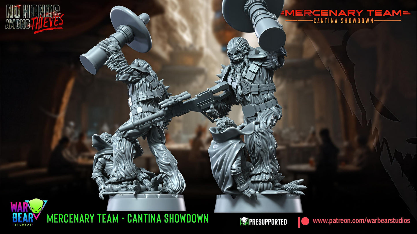 Mercenary Team Cantina Showdown