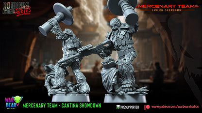 Mercenary Team Cantina Showdown