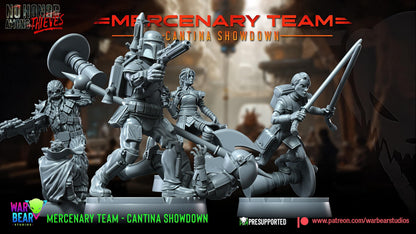 Mercenary Team Cantina Showdown