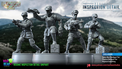 Regime Inspection Detail