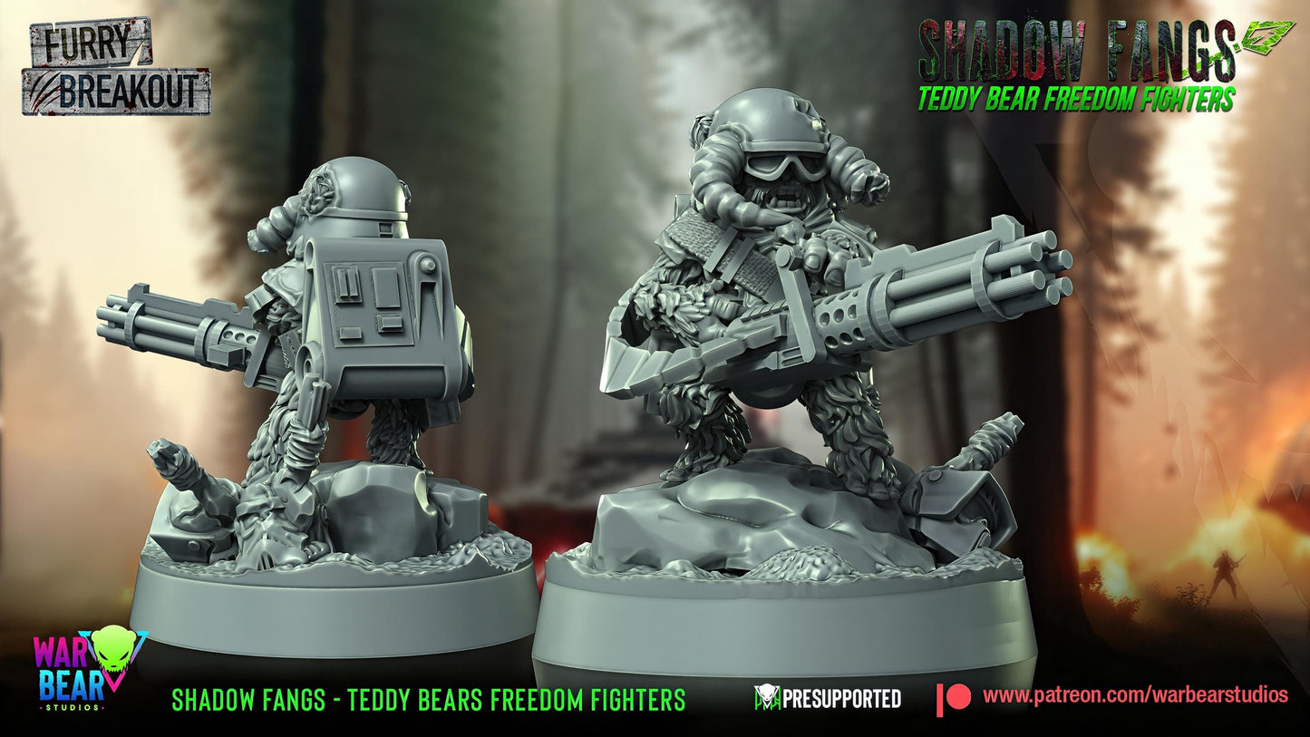 Shadow Fangs Teddy Bears Freedom Fighters