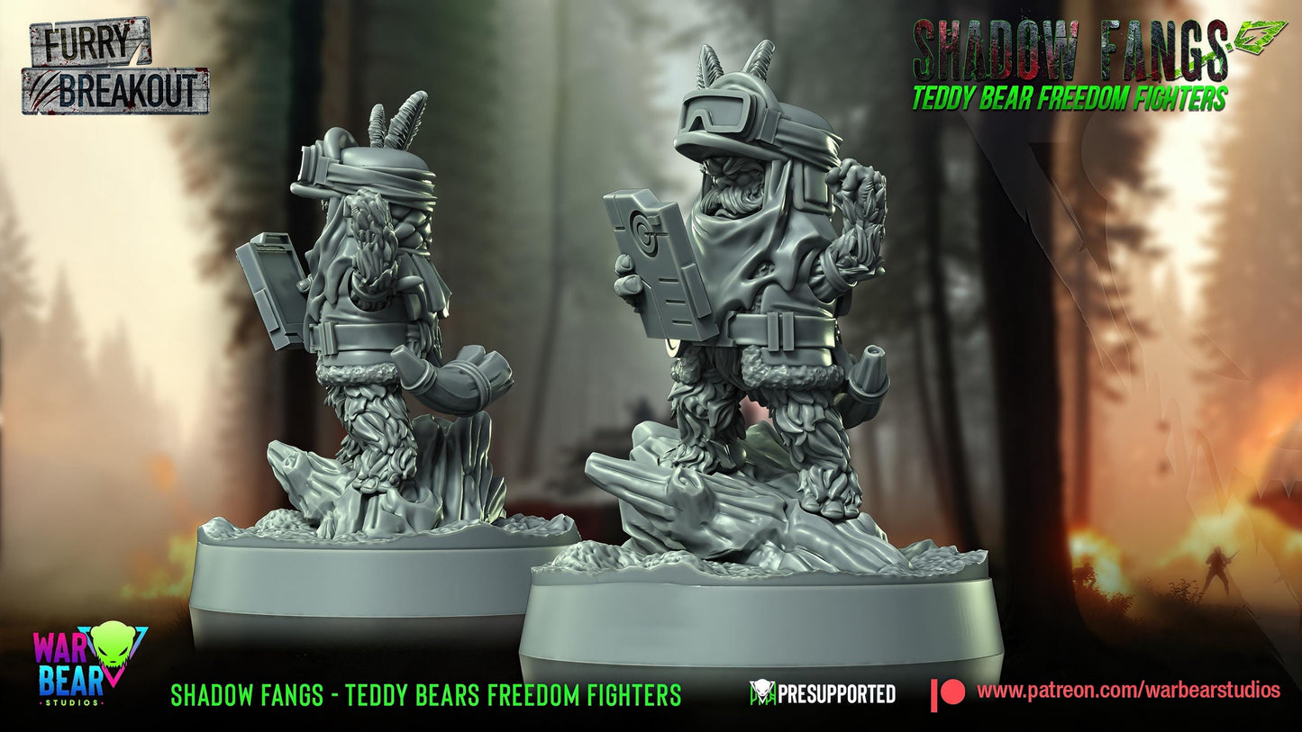 Shadow Fangs Teddy Bears Freedom Fighters