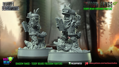Shadow Fangs Teddy Bears Freedom Fighters