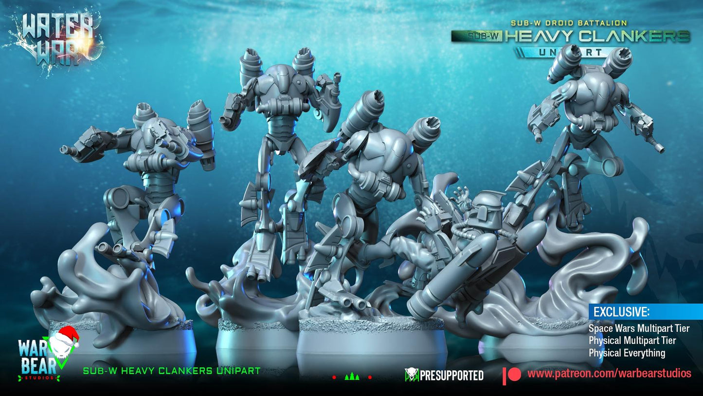 SUB-W Droid Battalion Heavy Clankers