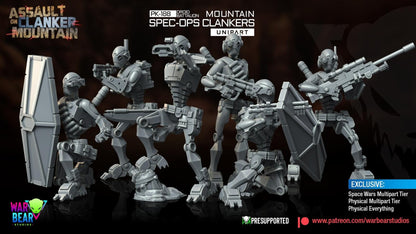 PK-188 Droid Battalion Mountain SpecOps Clankers