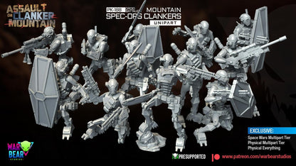 PK-188 Droid Battalion Mountain SpecOps Clankers