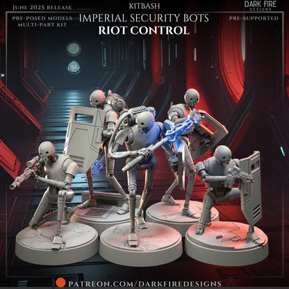 Imperial Security Bots Riot Control