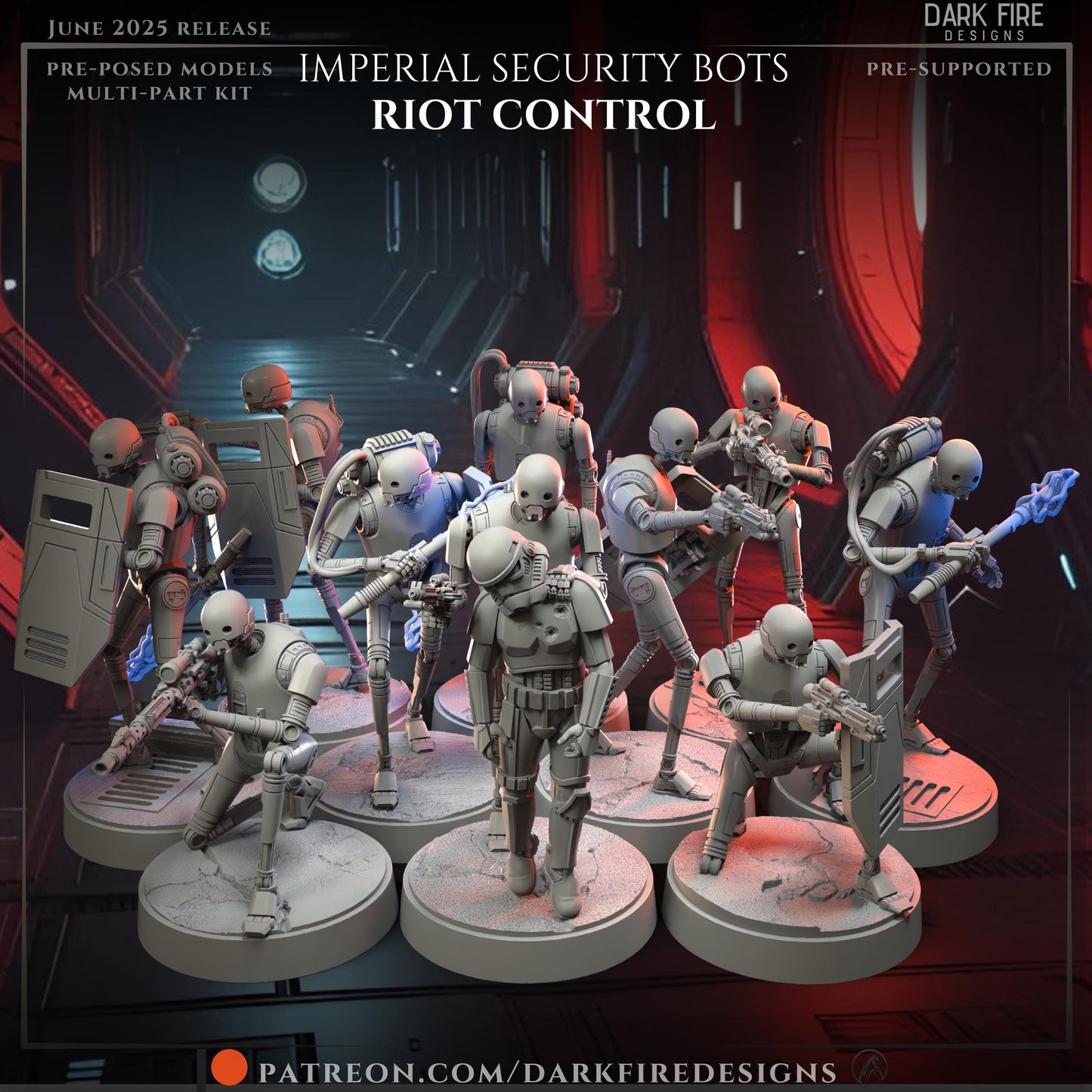 Imperial Security Bots Riot Control