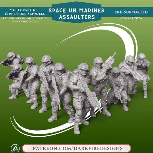 Space UN Marines Assaulters