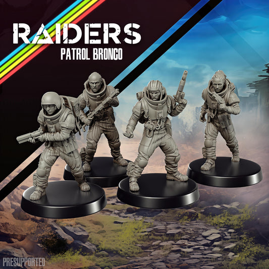 Raiders Patrol Bronco