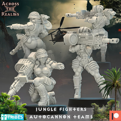 Jungle Fighters Autocannon Teams 4x
