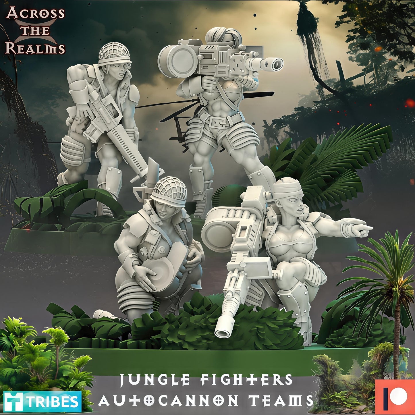Jungle Fighters Autocannon Teams 4x
