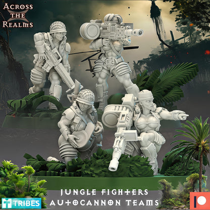 Jungle Fighters Autocannon Teams 4x
