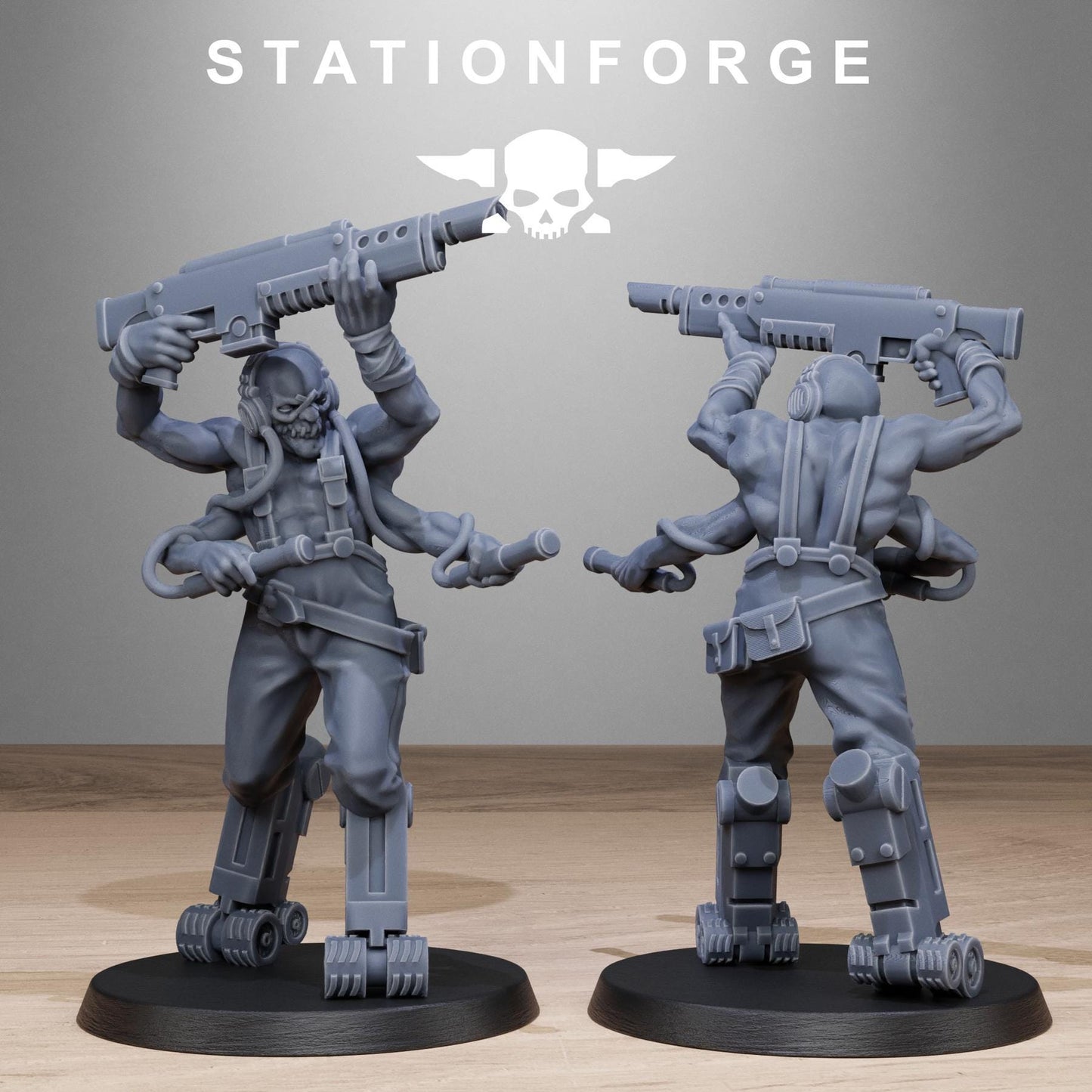 Corrupted Guard Abhumans  by StationForge