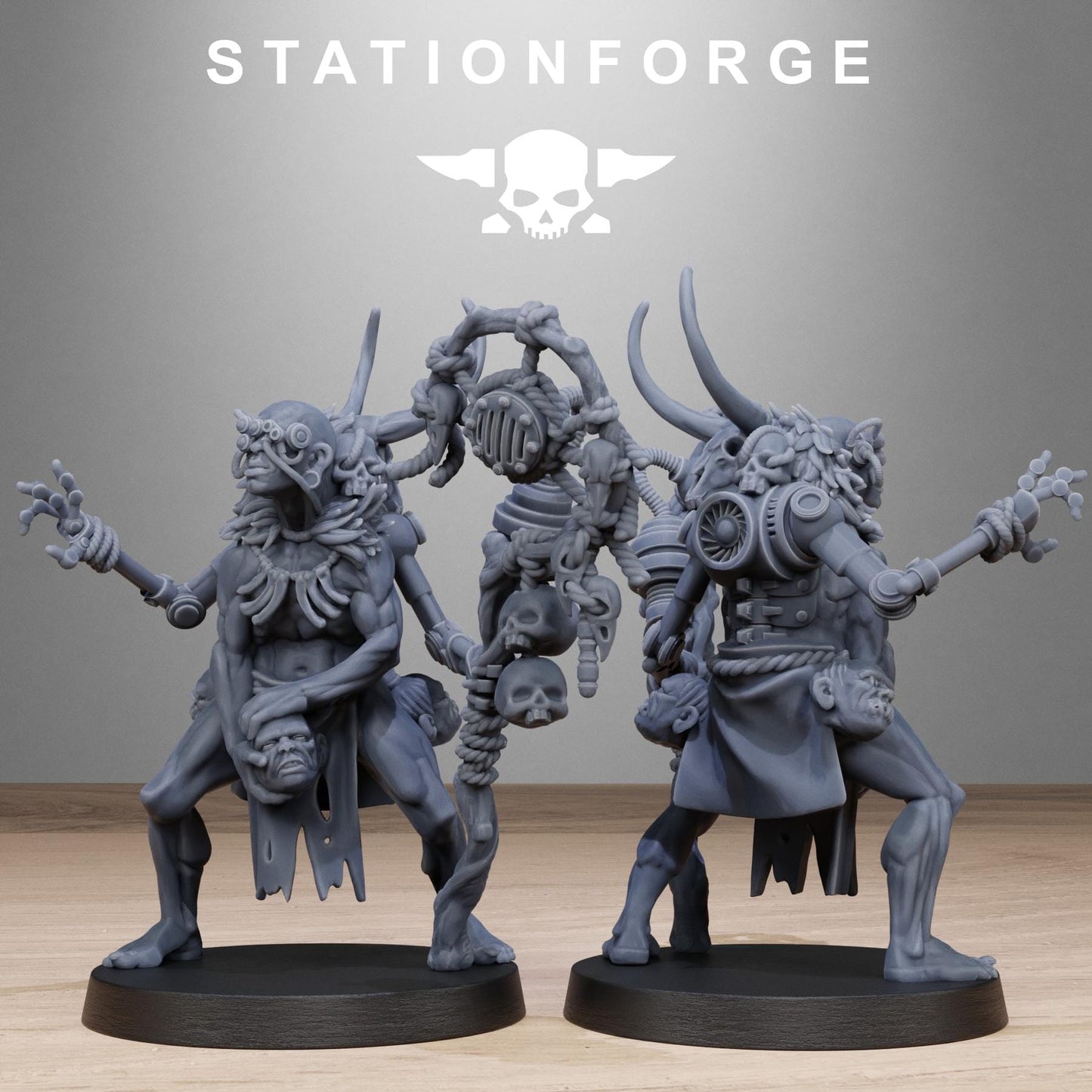 Techno Savanger Necromants by StationForge