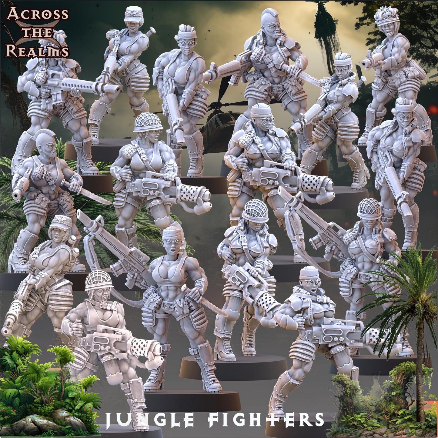 Jungle Fighters 14 x by Across the Realms