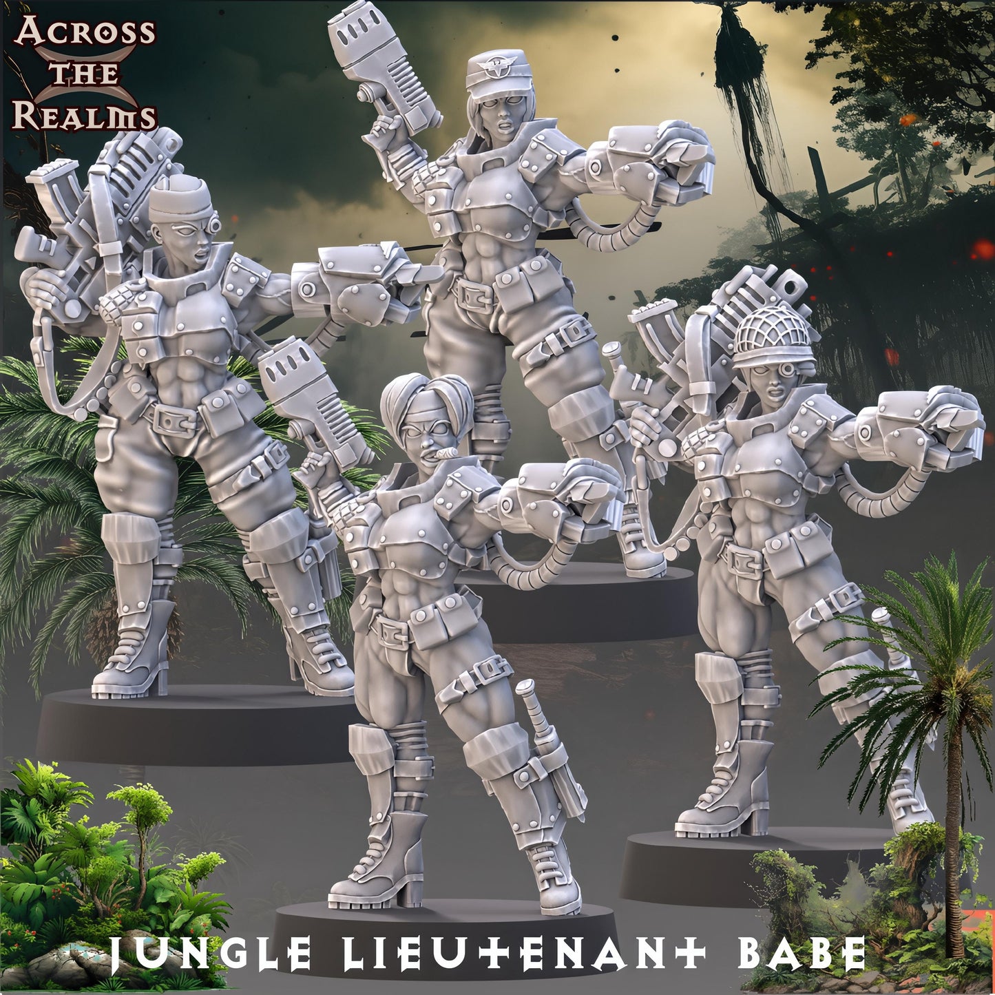 Jungle Fighter Jungle Lieutenant Babe