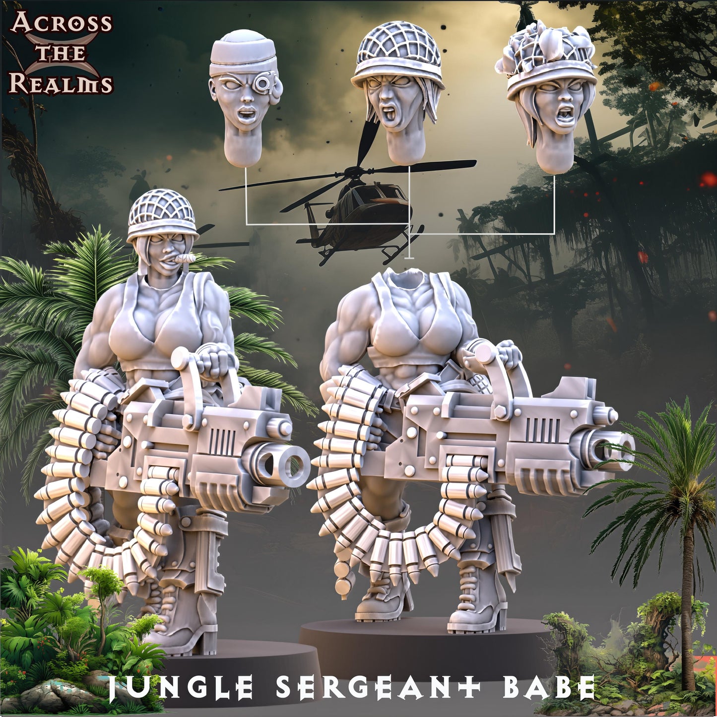 Jungle Fighter Jungle Sergeant Babe