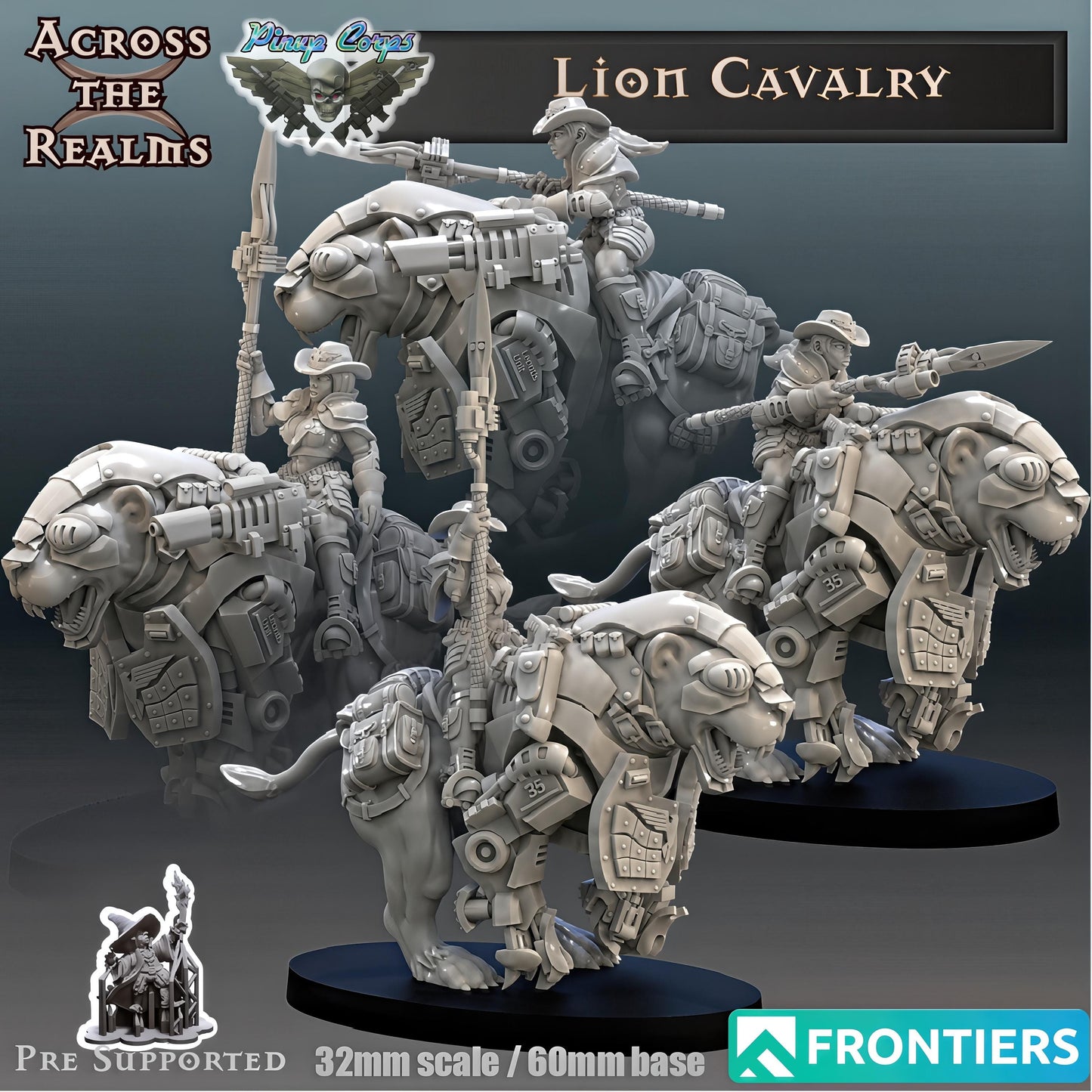 Pinup Corps Lion Cavalry