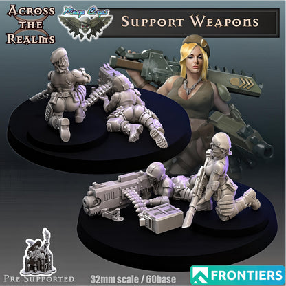 Pinup Corps Support Weapons