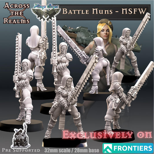 Pinup Corps Repenting Battle Nuns