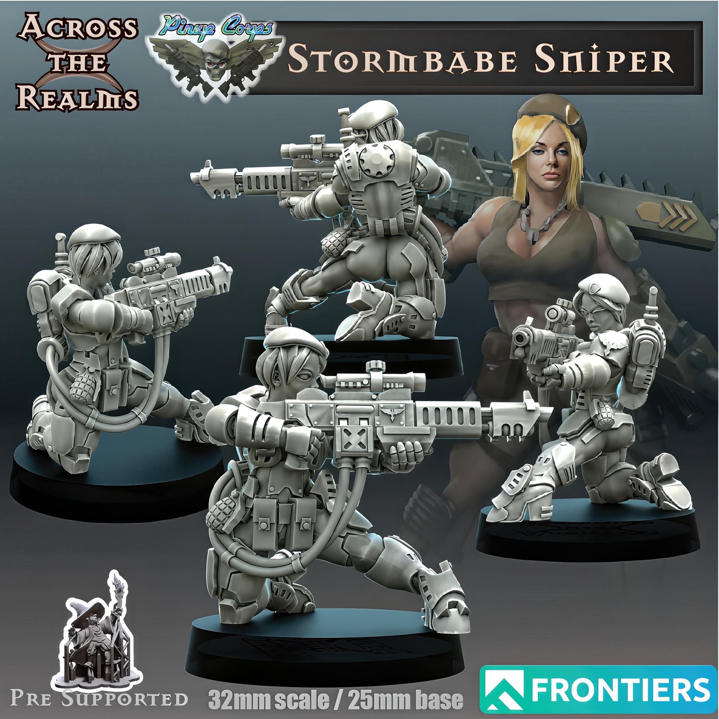 Pinup Corps Stormbabe Sniper