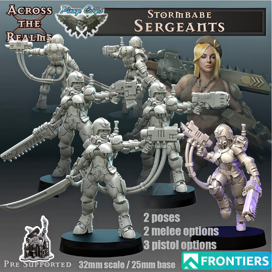 Pinup Corps Stormbabe Sergeants