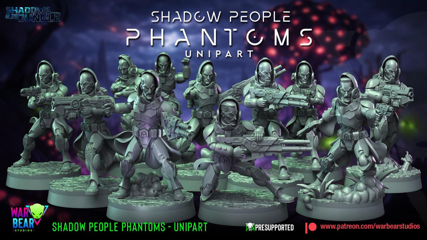 Shadow People Phantoms 19x