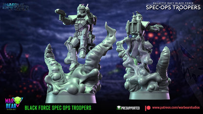 Black Force Spec Ops Troopers