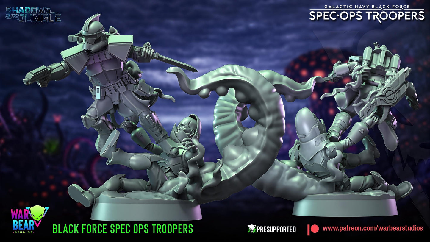 Black Force Spec Ops Troopers
