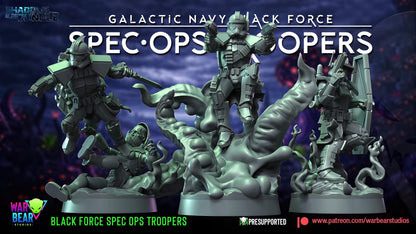 Black Force Spec Ops Troopers